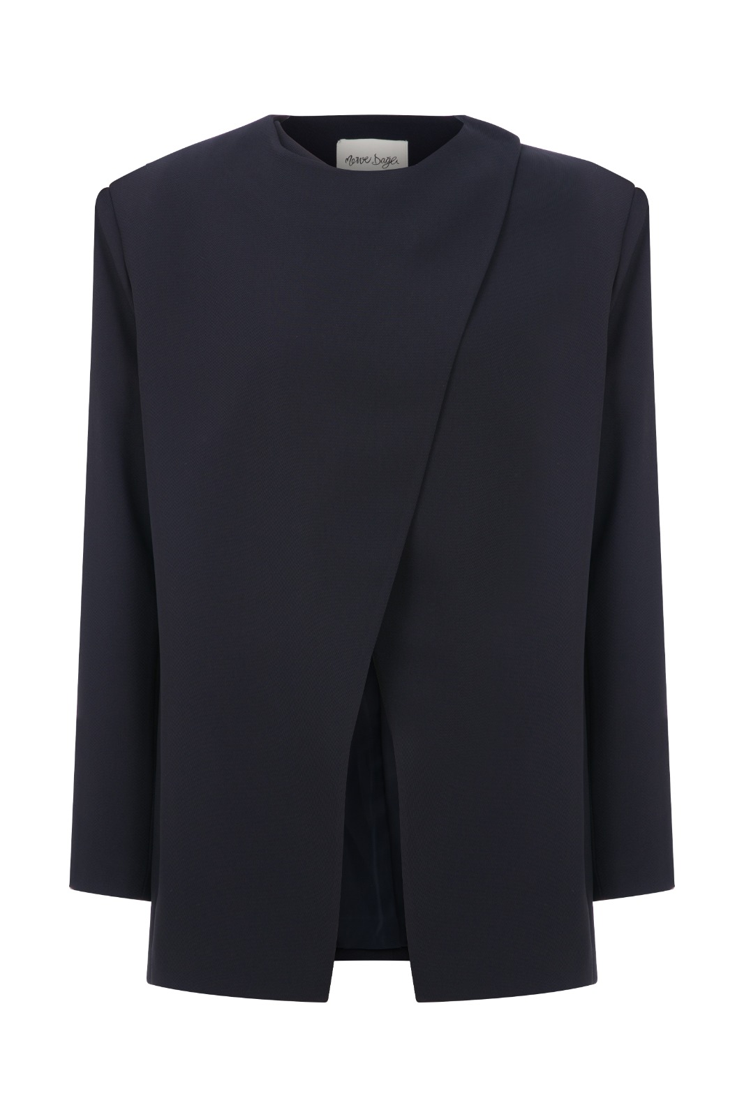 TILDA Wrap-around Jacket & Trousers Navy Blue Set